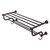 Allied Brass Carolina Collection 36'' Towel Shelf with Double Towel Bar in Antique Bronze