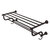 Allied Brass Carolina Collection 36'' Towel Shelf with Double Towel Bar in Oil Rubbed Bronze