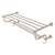 Allied Brass Carolina Collection 36'' Towel Shelf with Double Towel Bar in Antique Pewter