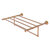 Allied Brass Carolina Collection 24'' Towel Shelf with Integrated Towel Bar in Brushed Bronze