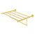 Allied Brass Carolina Collection 24'' Towel Shelf with Integrated Towel Bar in Polished Brass