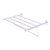 Allied Brass Carolina Collection 24'' Towel Shelf with Integrated Towel Bar in Satin Chrome