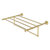 Allied Brass Carolina Collection 24'' Towel Shelf with Integrated Towel Bar in Unlacquered Brass