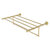 Allied Brass Carolina Collection 30'' Towel Shelf with Integrated Towel Bar in Unlacquered Brass