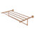 Allied Brass Carolina Collection 36'' Towel Shelf with Integrated Towel Bar in Brushed Bronze