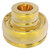 Allied Brass Traditional Collection Reversible Round Candle Holder in Polished Brass