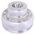 Allied Brass Traditional Collection Reversible Round Candle Holder in Polished Chrome