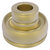 Allied Brass Traditional Collection Reversible Round Candle Holder in Satin Brass