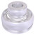 Allied Brass Traditional Collection Reversible Round Candle Holder in Satin Chrome