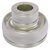 Allied Brass Traditional Collection Reversible Round Candle Holder in Satin Nickel