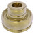 Allied Brass Traditional Collection Reversible Round Candle Holder in Unlacquered Brass