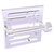 Allied Brass Clearview Collection Recessed Toilet Paper Holder with Smooth Accents in Polished Chrome