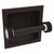 Allied Brass Clearview Collection Recessed Toilet Paper Holder with Dotted Accents in Oil Rubbed Bronze