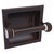 Allied Brass Clearview Collection Recessed Toilet Paper Holder with Twisted Accents in Venetian Bronze
