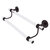 Allied Brass Clearview Collection 18'' Double Towel Bar with Dotted Accents in Antique Bronze
