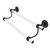 Allied Brass Clearview Collection 18'' Double Towel Bar with Grooved Accents in Venetian Bronze