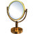 3x Magnification, Smooth Detail, Polished Brass Mirror