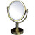 2x Magnification, Dotted Detail, Satin Brass Mirror