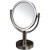 2x Magnification, Dotted Detail, Satin Nickel Mirror