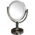 2x Magnification, Twisted Detail, Satin Nickel Mirror