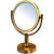 4x Magnification, Twisted Detail, Polished Brass Mirror