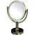 4x Magnification, Twisted Detail, Satin Brass Mirror