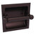 Allied Brass Dottingham Collection Recessed Toilet Paper Holder in Antique Bronze