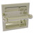 Allied Brass Dottingham Collection Recessed Toilet Paper Holder in Polished Nickel