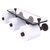 Allied Brass Dottingham Collection Horizontal Reserve 3-Roll Toilet Paper Holder with Glass Shelf in Antique Bronze