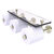 Allied Brass Dottingham Collection Horizontal Reserve 3-Roll Toilet Paper Holder with Glass Shelf in Polished Nickel