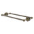 Allied Brass Dottingham Collection 18'' Back to Back Shower Door Towel Bar in Antique Brass