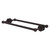 Allied Brass Dottingham Collection 18'' Back to Back Shower Door Towel Bar in Antique Bronze