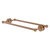 Allied Brass Dottingham Collection 18'' Back to Back Shower Door Towel Bar in Brushed Bronze