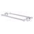 Allied Brass Dottingham Collection 18'' Back to Back Shower Door Towel Bar in Satin Chrome