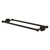 Allied Brass Dottingham Collection 24'' Back to Back Shower Door Towel Bar in Oil Rubbed Bronze