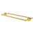 Allied Brass Dottingham Collection 24'' Back to Back Shower Door Towel Bar in Polished Brass