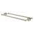 Allied Brass Dottingham Collection 24'' Back to Back Shower Door Towel Bar in Polished Nickel