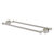 Allied Brass Dottingham Collection 24'' Back to Back Shower Door Towel Bar in Satin Nickel