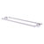 Allied Brass Dottingham Collection 30'' Back to Back Shower Door Towel Bar in Polished Chrome