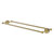 Allied Brass Dottingham Collection 30'' Back to Back Shower Door Towel Bar in Unlacquered Brass