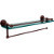 16'' Antique Copper Shelving with Paper Towel Roll Holder