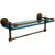 16'' Antique Brass Shelving with Towel Bar