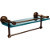 16'' Brushed Bronze Shelving with Towel Bar