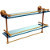 22'' Polished Brass Shelving With Towel Bar