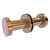 Allied Brass Fresno Collection Pair of Knobs For Back to Back On Shower Door in Brushed Bronze