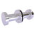 Allied Brass Fresno Collection Pair of Knobs For Back to Back On Shower Door in Polished Chrome