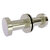 Allied Brass Fresno Collection Pair of Knobs For Back to Back On Shower Door in Polished Nickel
