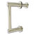 Allied Brass Fresno Collection Pull & Knob For Back to Back On Shower Door in Polished Nickel