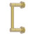 Allied Brass Fresno Collection Pull For Shower Door in Satin Brass