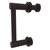 Allied Brass Fresno Collection Pull & Knob For Back to Back On Shower Door in Oil Rubbed Bronze